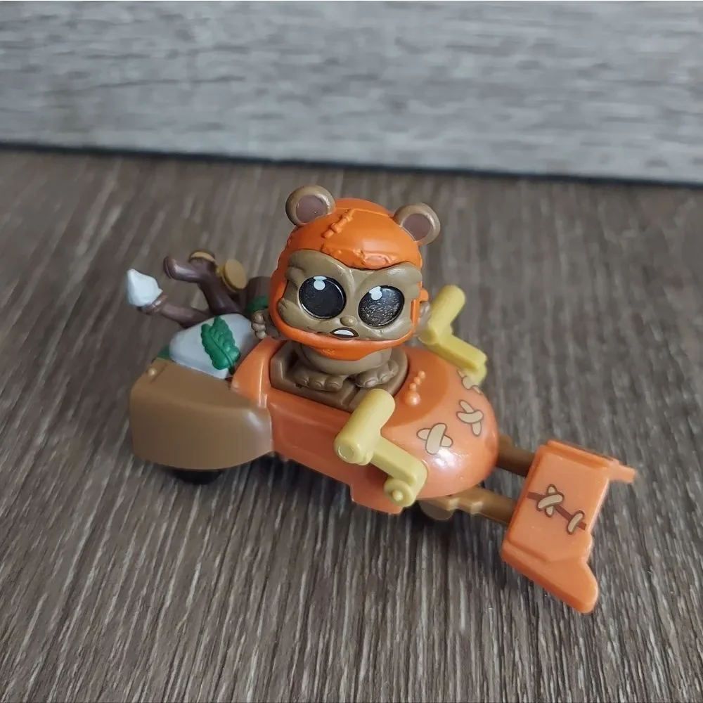 STAR WARS DOORABLES GALACTIC CRUISERS WICKET WARRICK VEHICLE & FIGURE